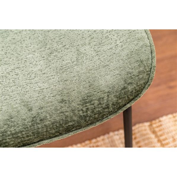 Rosy Brown Beam Track Dining Chair Sage Green - FW741SAG- Free Delivery