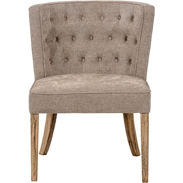 Rosy Brown Ashton Dining Chair Grey - FW830GRE - Free Delivery