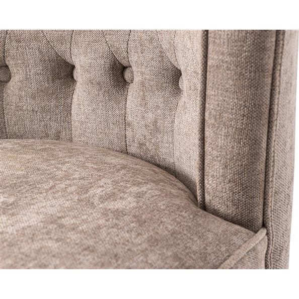 Rosy Brown Ashton Dining Chair Grey - FW830GRE - Free Delivery