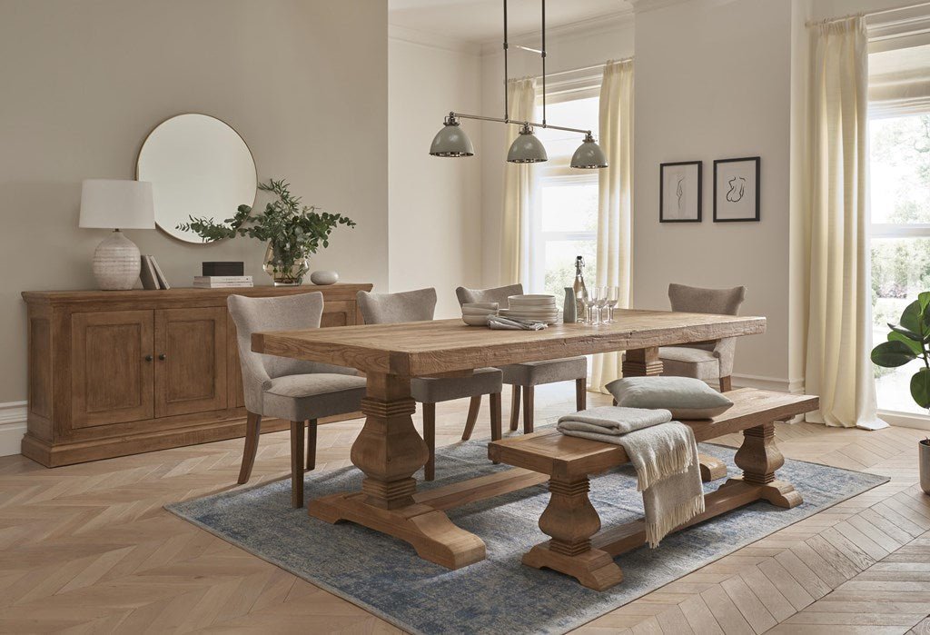 Château Belle Dining - Reclaimed Elm - 247 Furniture