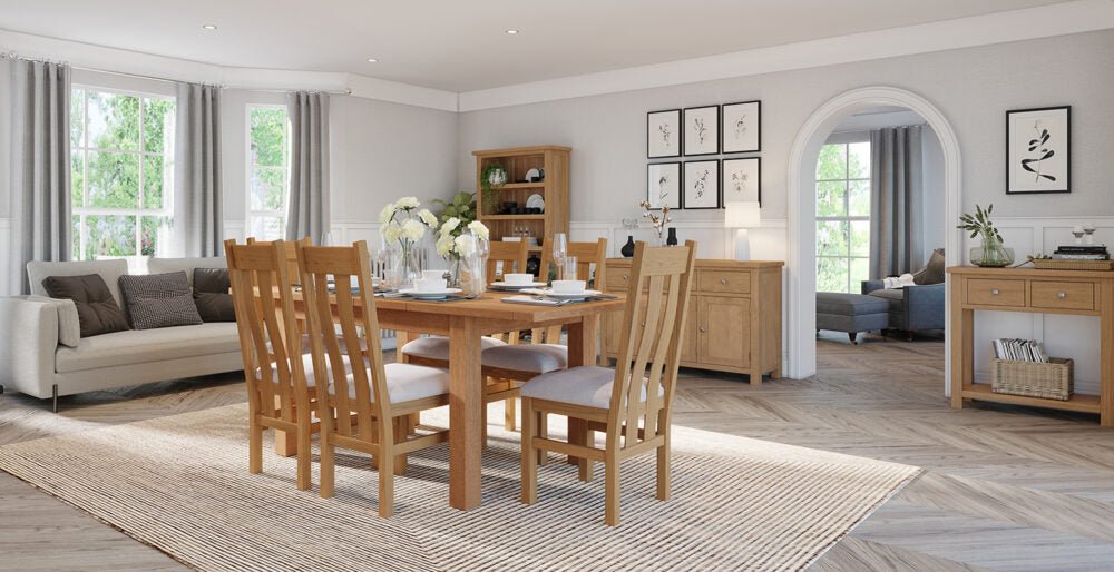 Dapper Natural Oak Living, Dining & Home Offfice - 247 Furniture