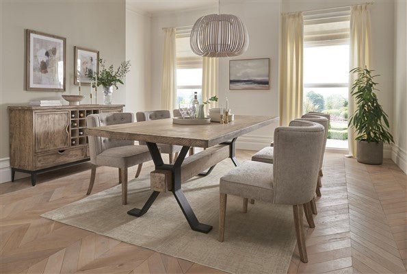 Manhattan Reclaimed Pine Dining Collection - 247 Furniture