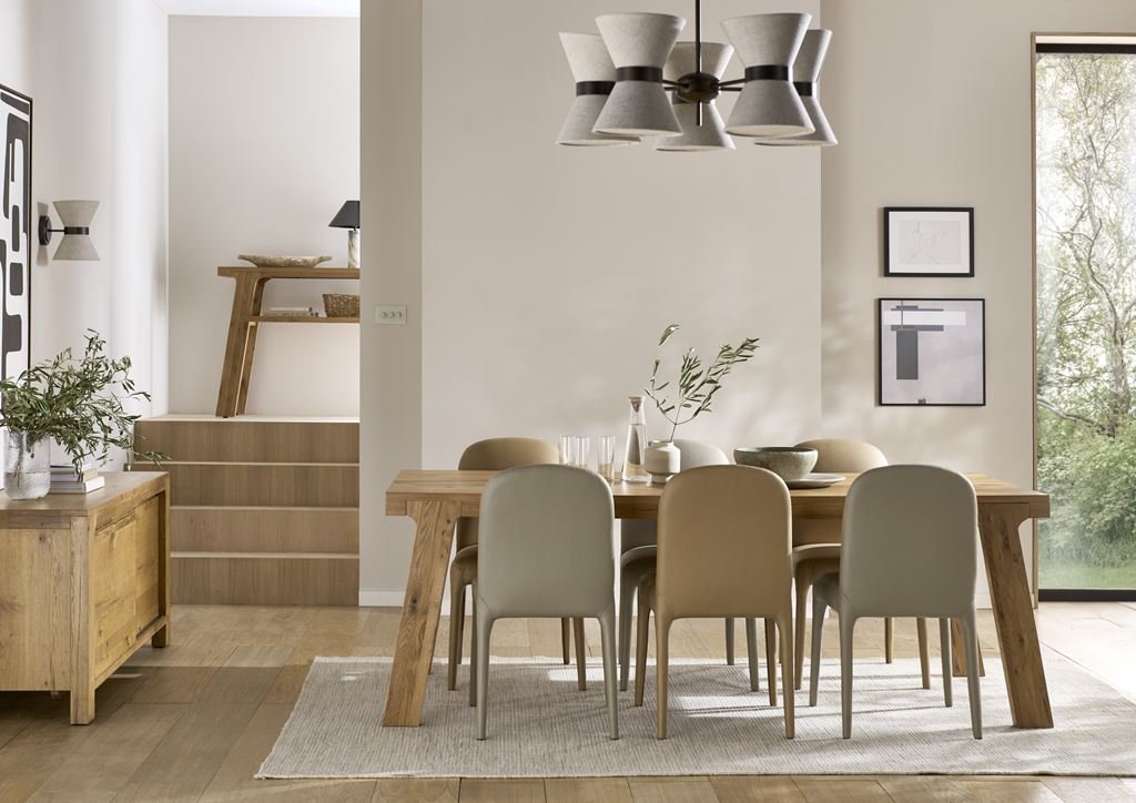 Quiet Knight Oak Living & Dining - 247 Furniture