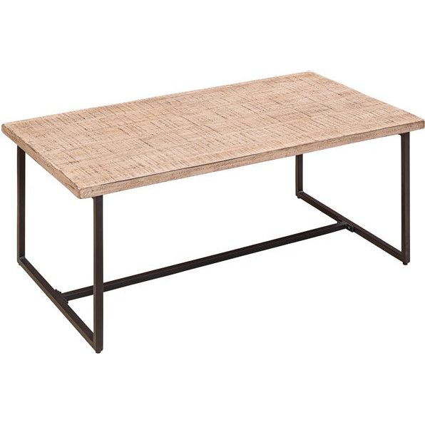 Gray Beam Track Reclaimed Pine Coffee Table - BTT18 - Free Delivery