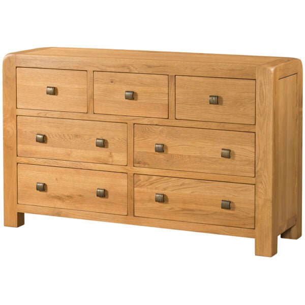 Dark Khaki Avondale Oak Curve 3 over 4 Chest - DAV030