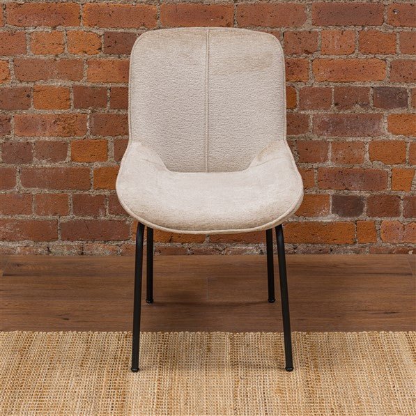 Sienna Beam Track Dining Chair Oyster - FW741OYS