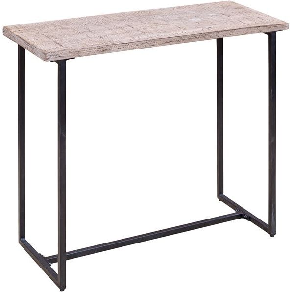 Dark Slate Gray Beam Track Reclaimed Pine Console/Hall Table - BTT20-