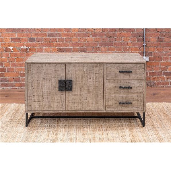 Rosy Brown Beam Track Reclaimed Pine Large Sideboard - BTS45