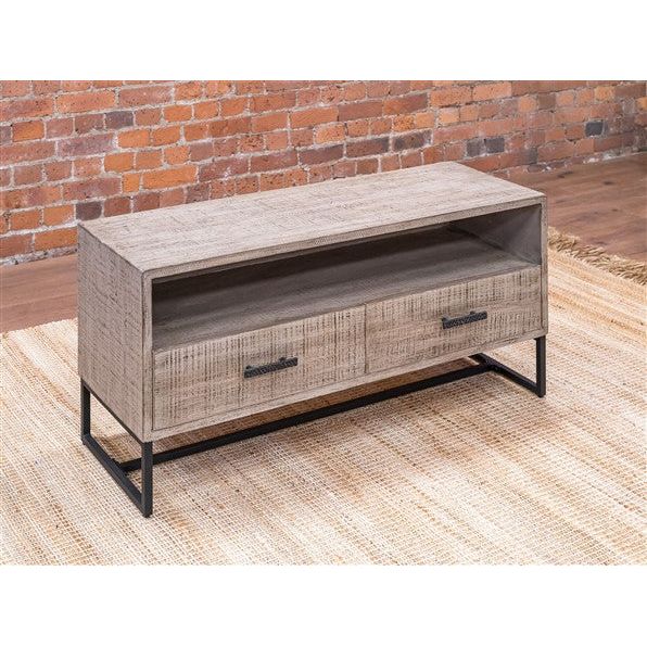 Rosy Brown Beam Track Reclaimed Pine TV/Media Unit - BTS45