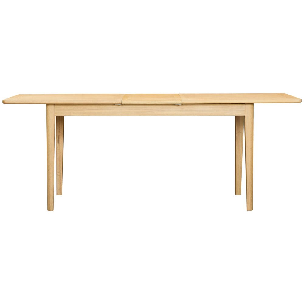Tan Brighten Pale Oak Extending Dining Table 160cm-200cm - BER094