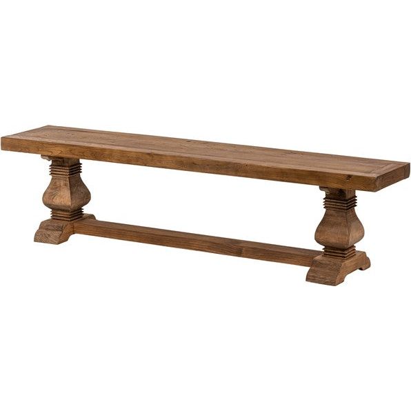 Sienna Château Belle Bench Seat Reclaimed Elm - CBS05