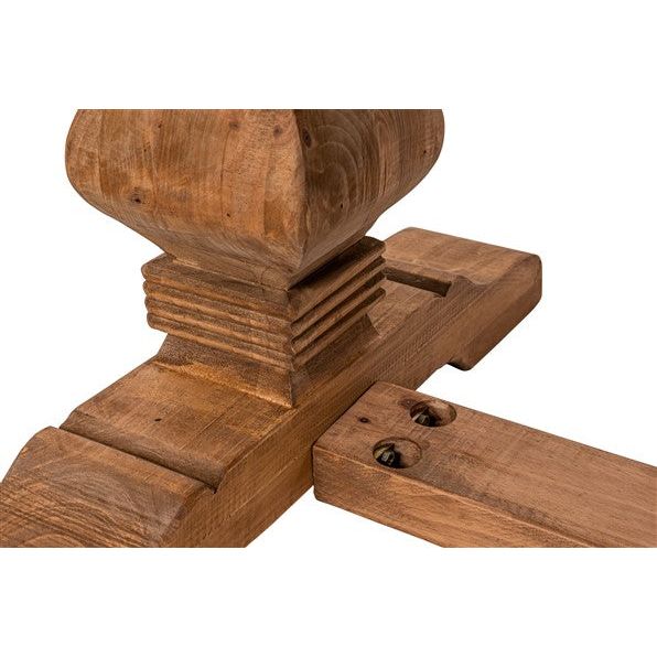 Sienna Château Belle Dining Table Reclaimed Elm - CBT08