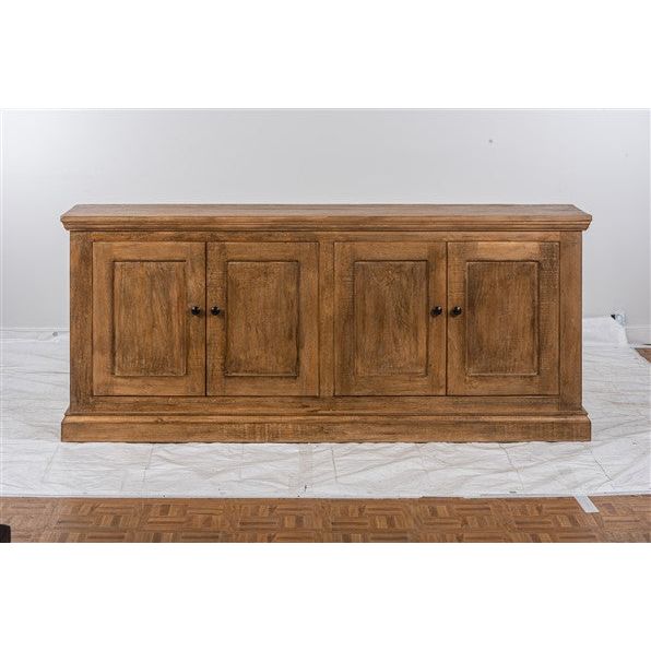 Light Gray Château Belle Large Sideboard Reclaimed Elm - CBS45