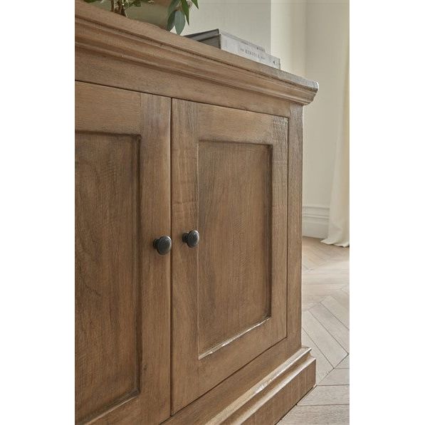 Dim Gray Château Belle Large Sideboard Reclaimed Elm - CBS45