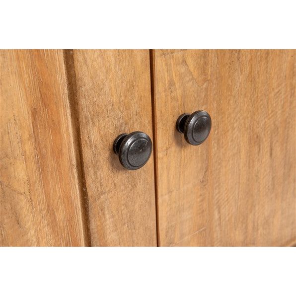 Dark Salmon Château Belle Large Sideboard Reclaimed Elm - CBS45