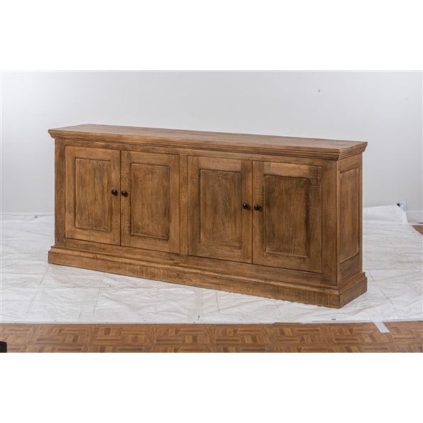 Light Gray Château Belle Large Sideboard Reclaimed Elm - CBS45
