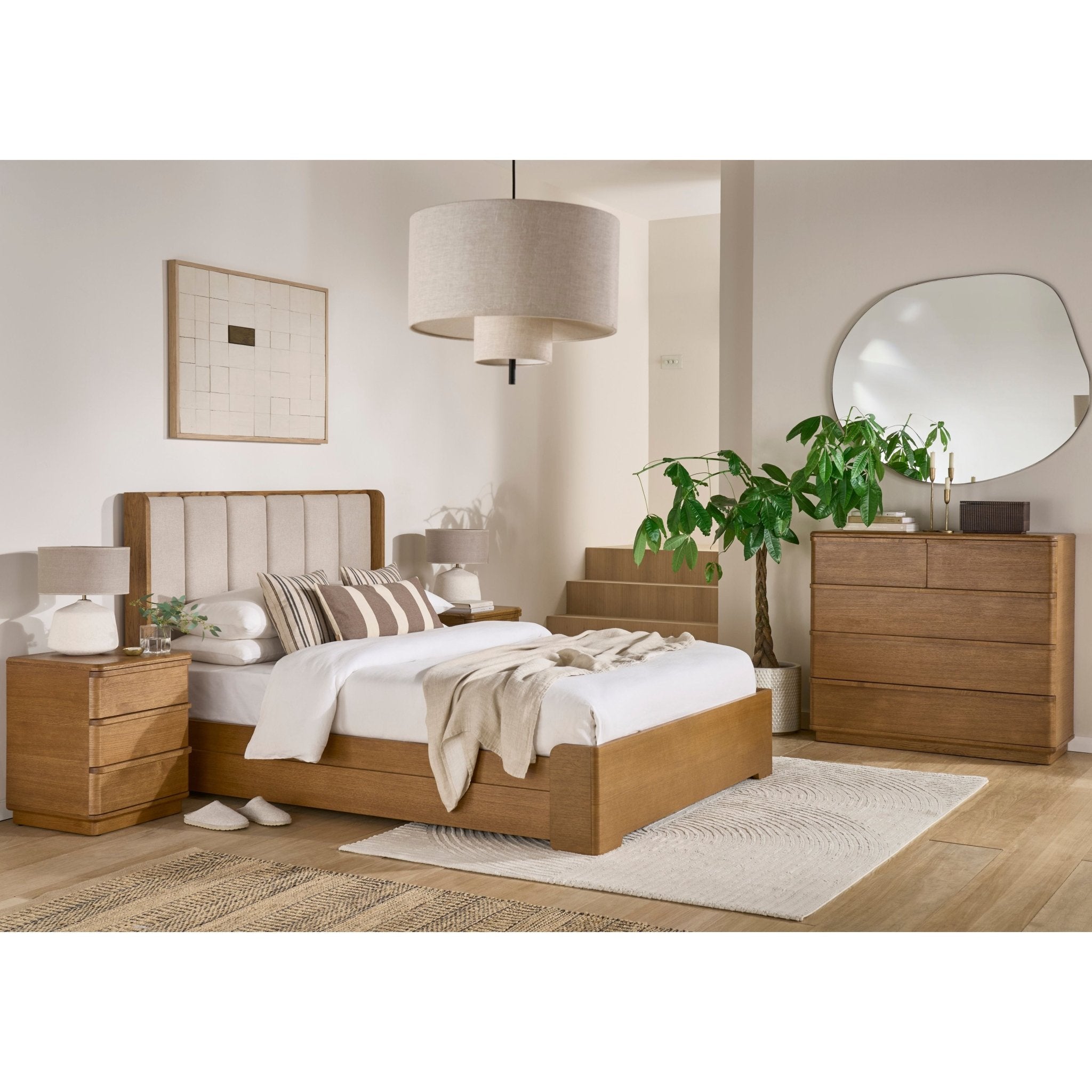 Country Delight 3 Drawer Bedside table / Nightstand CDB30 - 247 Furniture