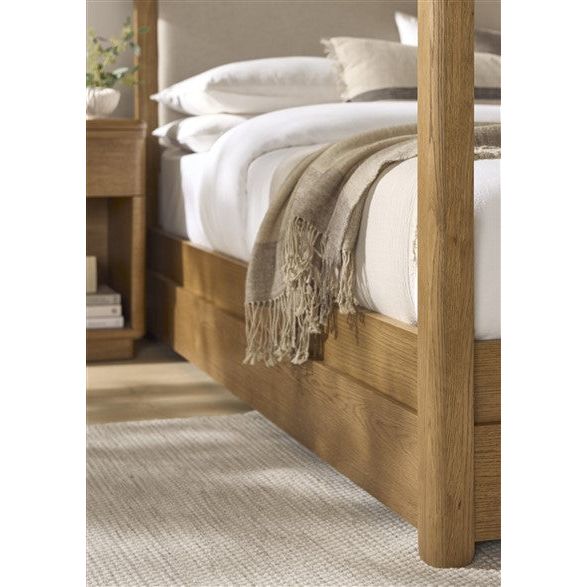 Country Delight Oak 5' 4 Poster Bed CDH85 - 247 Furniture