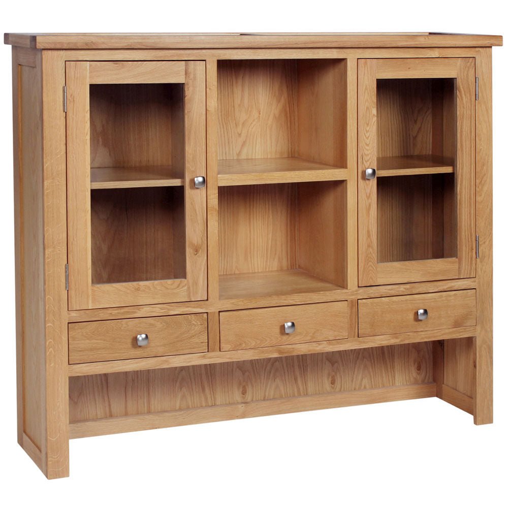 Dapper Natural Oak - Dresser Hutch Top - DOR055 - 247 Furniture