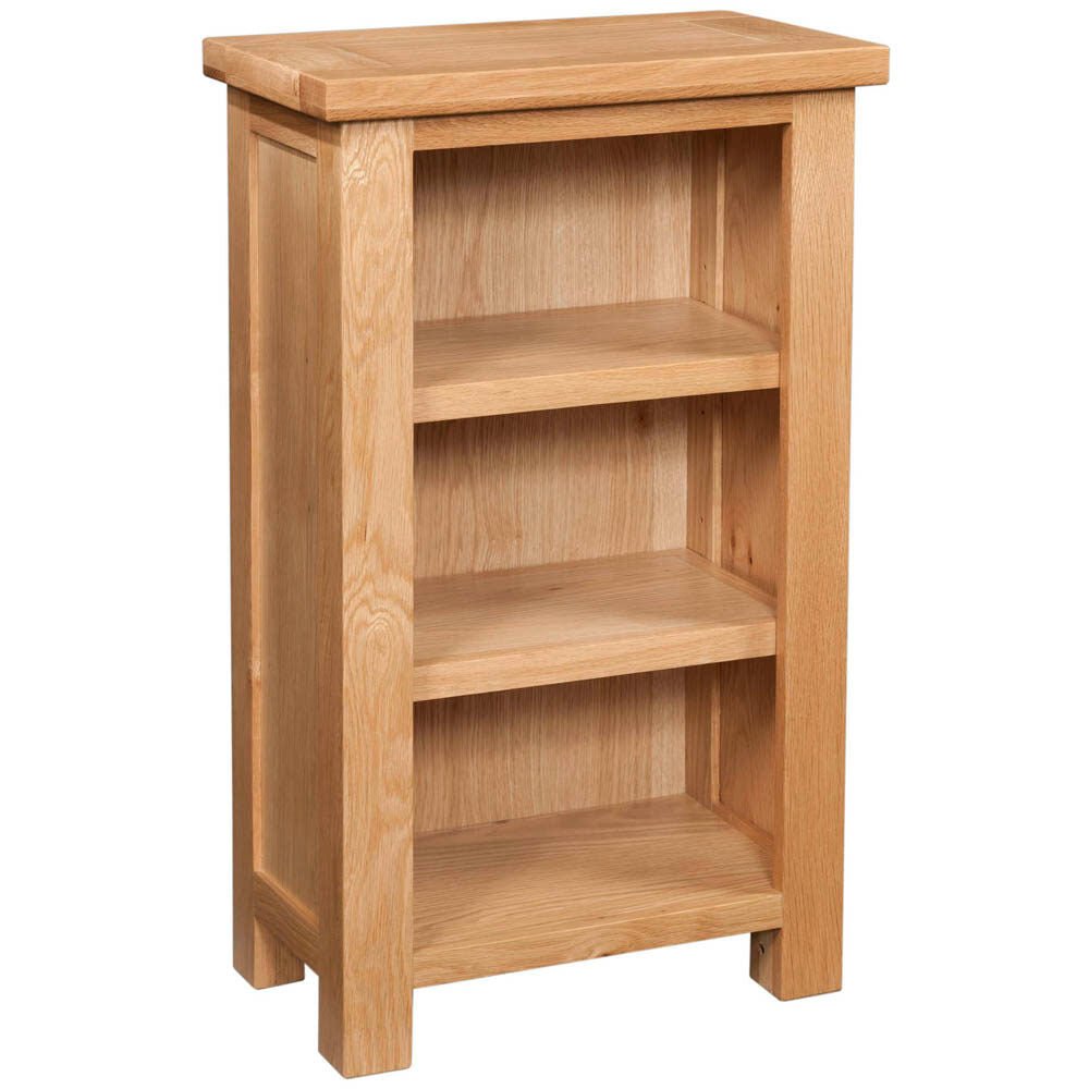 Dapper Natural Oak Small Bookcase - DOR060 - 247 Furniture