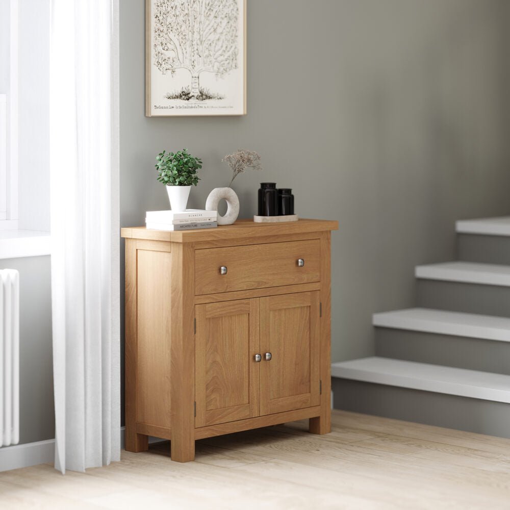 Dapper Natural Oak - Small Sideboard - DOR050 - 247 Furniture