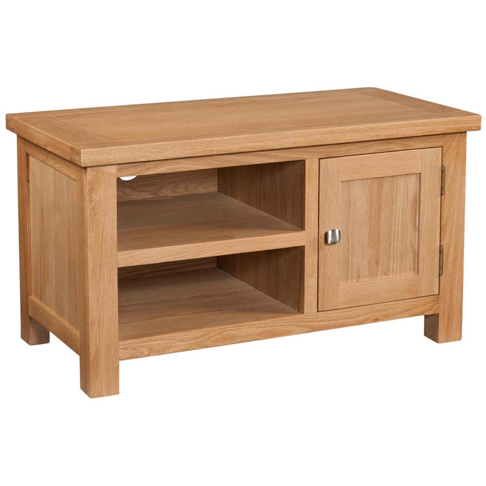 Dapper Natural Oak Standard TV/Media Unit - DOR071 - 247 Furniture