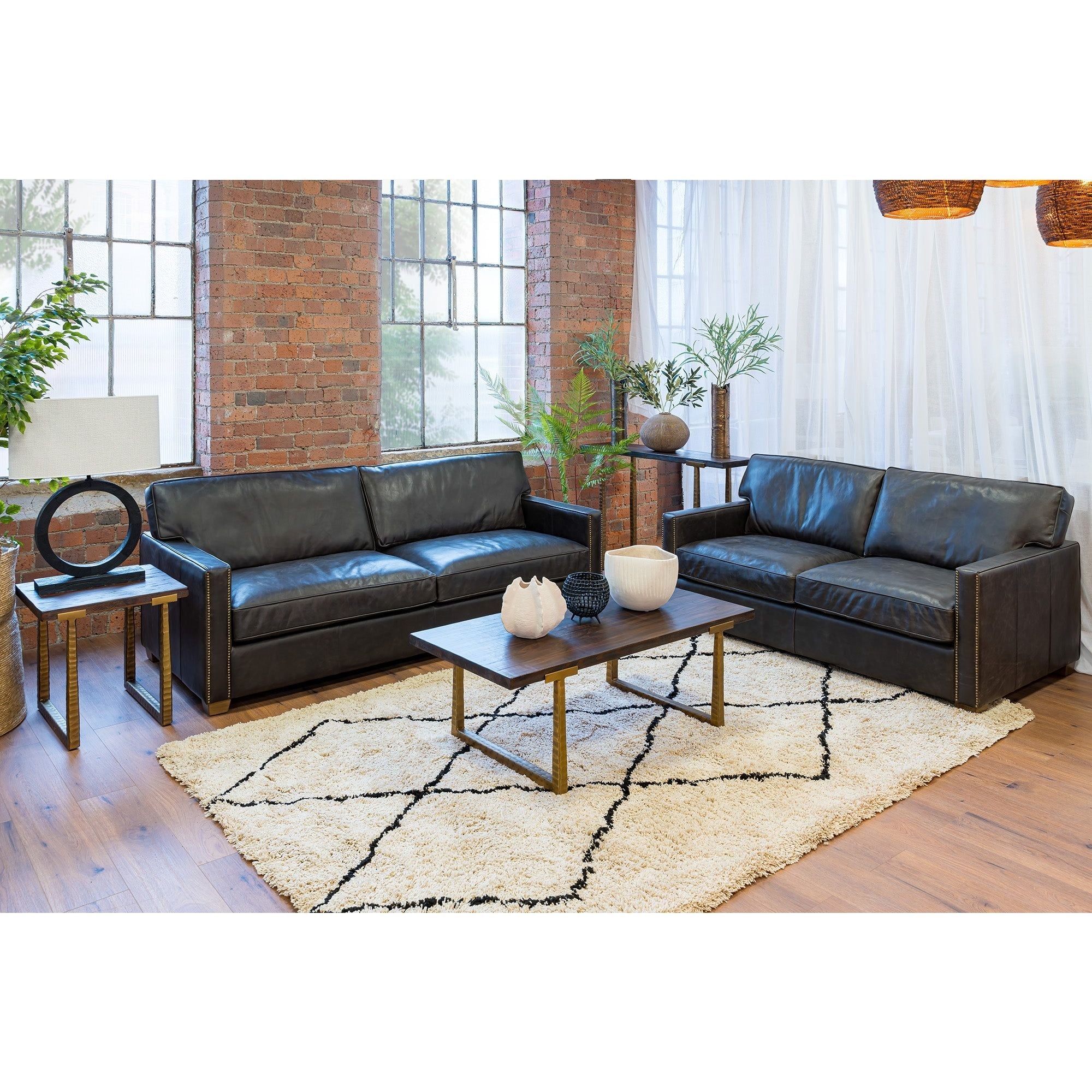 Light Gray Divine Coffee Table Reclaimed Pine & Painted Iron - DVT18