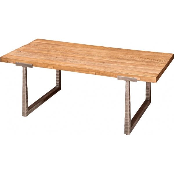 Dark Salmon Evita Coffee Table Reclaimed Elm - EVT18