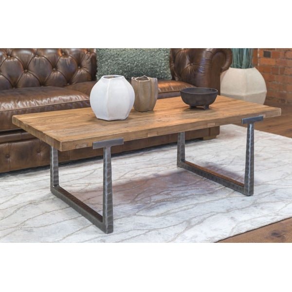 Gray Evita Coffee Table Reclaimed Elm - EVT18