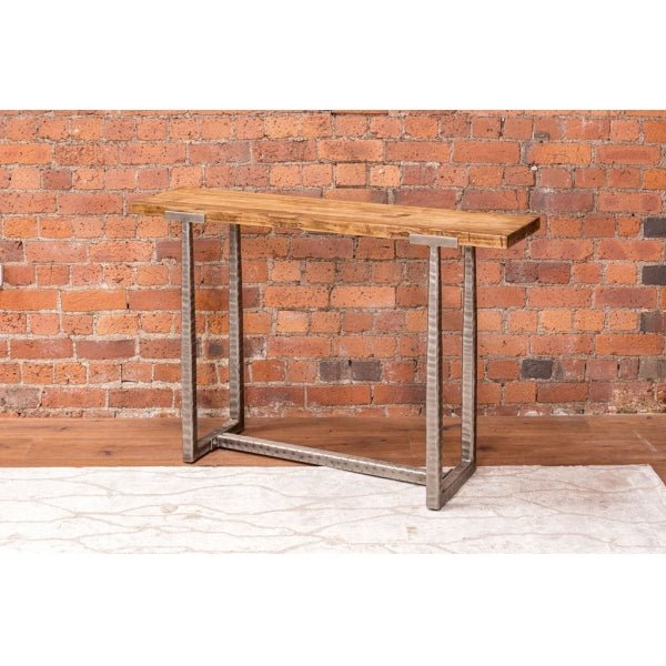 Rosy Brown Evita Console/Hall Table Reclaimed Elm - EVT20
