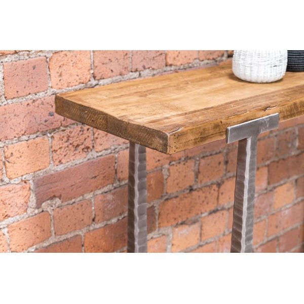 Rosy Brown Evita Console/Hall Table Reclaimed Elm - EVT20