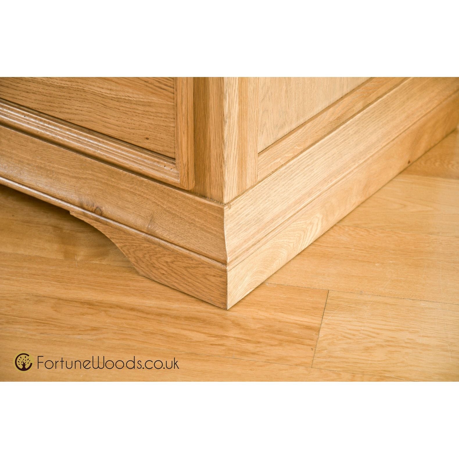 Sandy Brown French Retreat 1 Drawer Wardrobe - Oak - FRW2