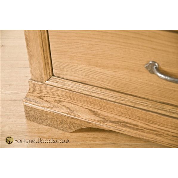 Dark Khaki French Retreat 3 over 4 Chest - Oak - FRC7