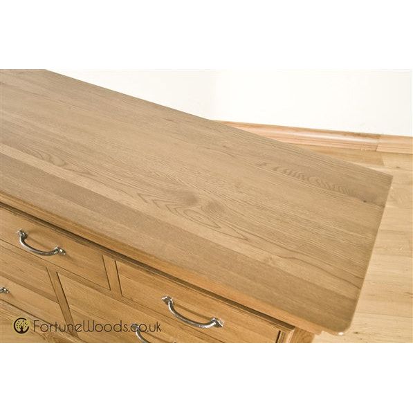 Dark Khaki French Retreat 3 over 4 Chest - Oak - FRC7