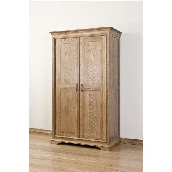 Rosy Brown French Retreat Full Lengh Wardrobe - Oak - FRW1