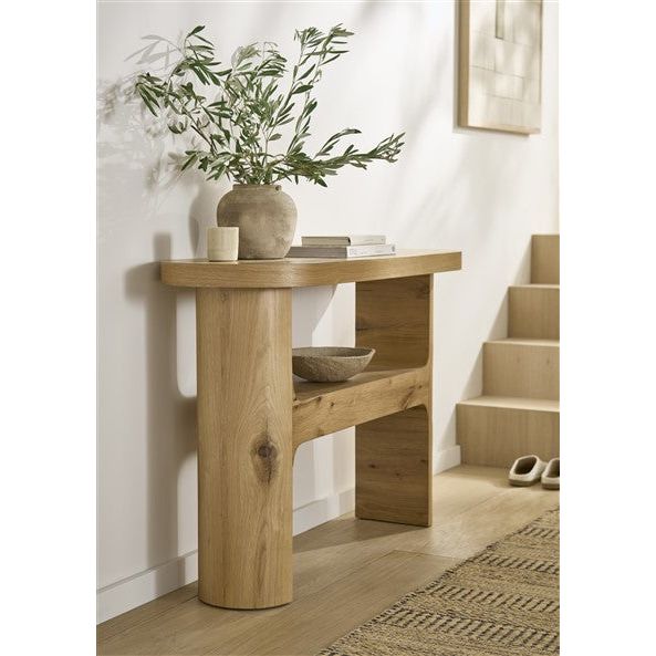 Inocca Cracked Oak Console / Hall Table - INT20 - 247 Furniture