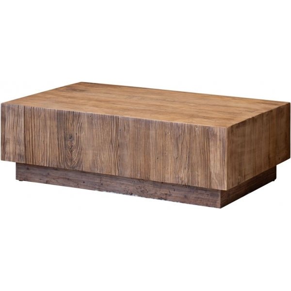 Dim Gray Living Chic Reclaimed Elm Coffee Table - LCT18