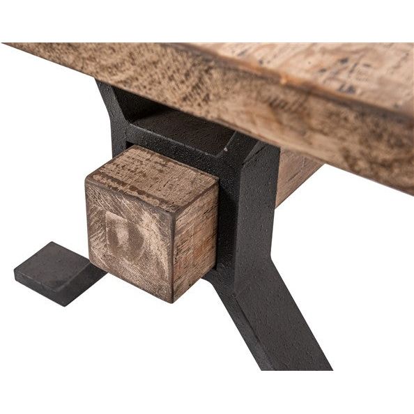 Dim Gray Manhattan Reclaimed Pine Coffee Table - MHT18