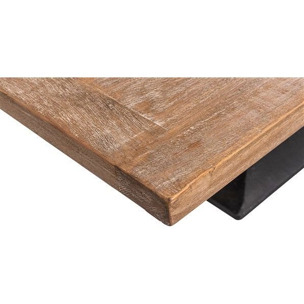 Rosy Brown Timeless Bend Reclaimed Pine Coffee Table - TBT18