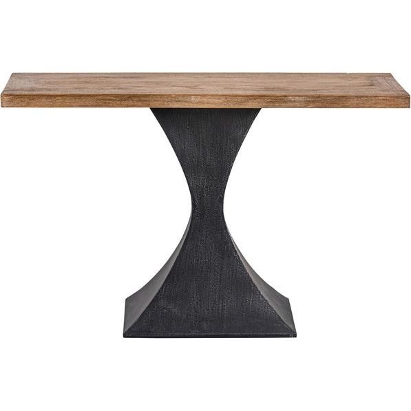 Dark Slate Gray Timeless Bend Reclaimed Pine Console/Hall Table - TBT20