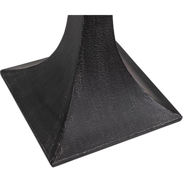 Dark Slate Gray Timeless Bend Reclaimed Pine Side/Lamp Table - TBT35