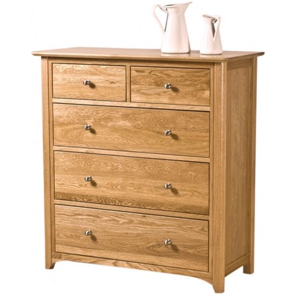 Dark Khaki Tranter Origins Oak 3+2 Chest - TNC70