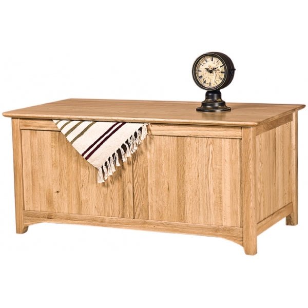 Tan Tranter Origins Oak Blanket Box - TNB90