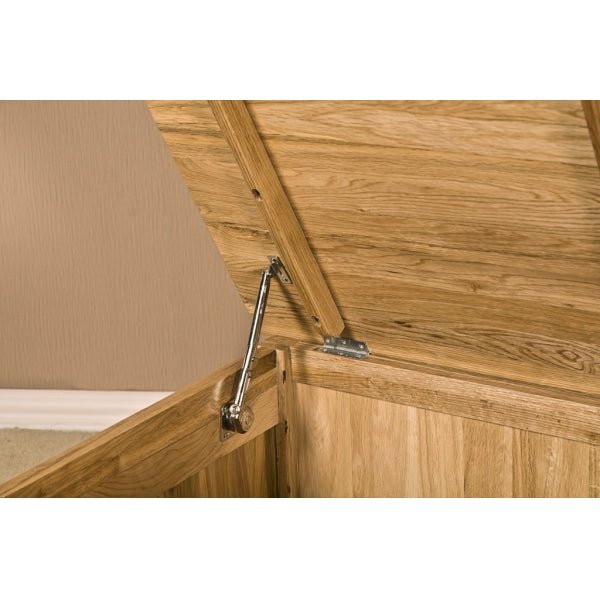 Dark Khaki Tranter Origins Oak Blanket Box - TNB90