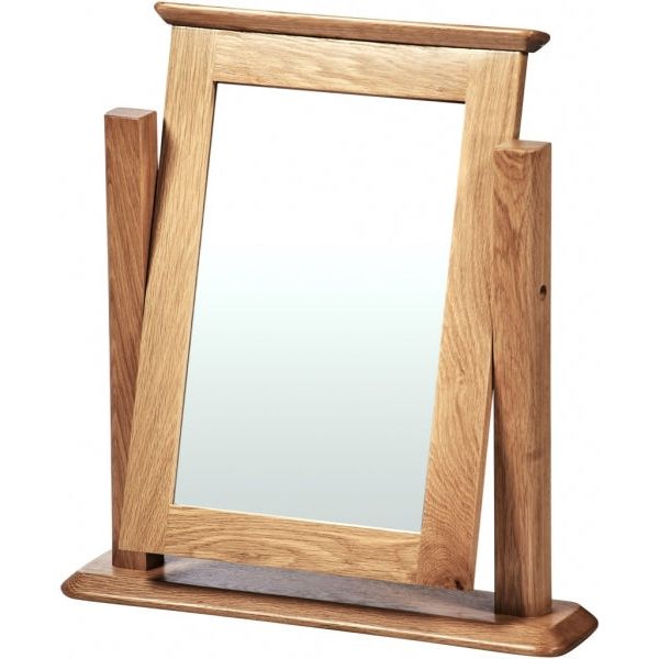 Rosy Brown Tranter Origins Oak Dressing Table Mirror - TNM05