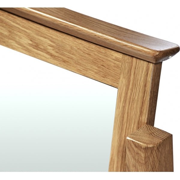 Dark Khaki Tranter Origins Oak Dressing Table Mirror - TNM05