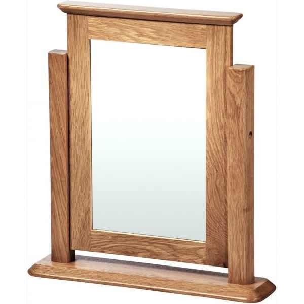 Rosy Brown Tranter Origins Oak Dressing Table Mirror - TNM05