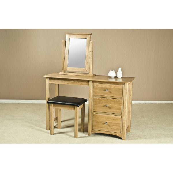 Tan Tranter Origins Oak Dressing Table - TND25