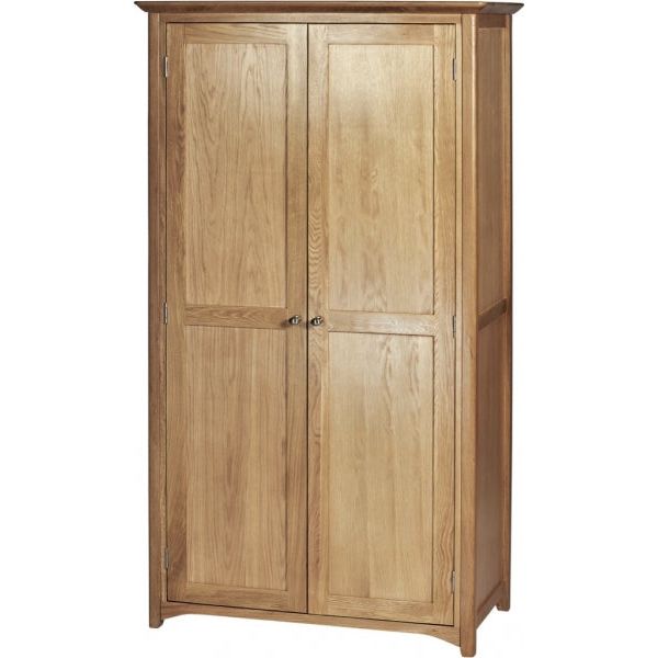 Rosy Brown Tranter Origins Oak Full-Lengh Wardrobe - TNW20