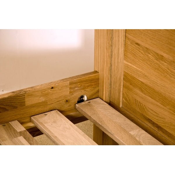 Chocolate Tranter Origins Oak High Foot End Bedframe